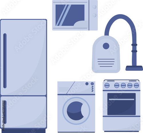 set of appliances