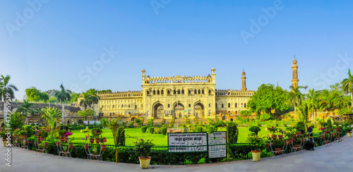 Asfi mosque at Bara Imambara complex in Lucknow, Uttar Pradesh state, India photo