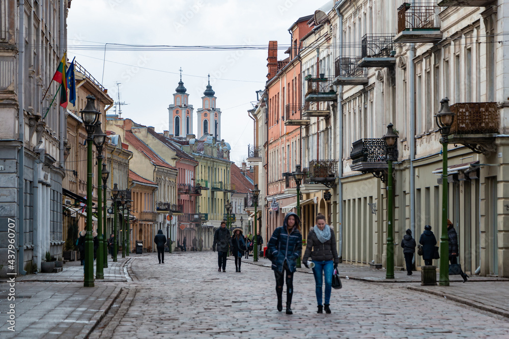 Vilnius Street in Kaunas