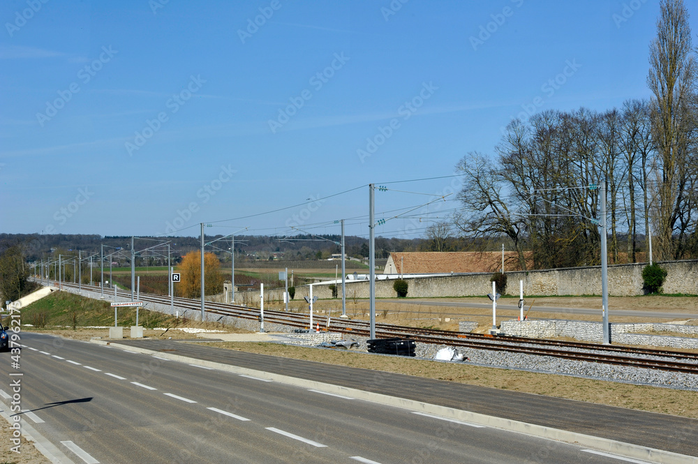 Fototapeta premium voies ferrée