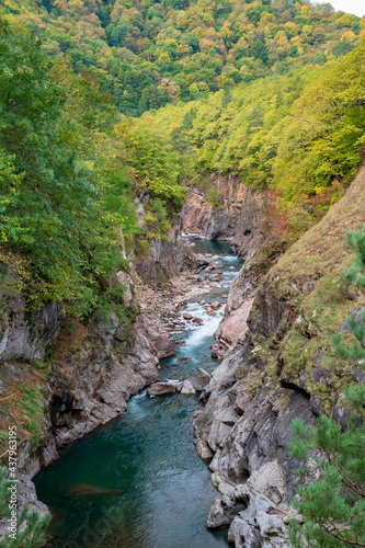 river in the mountains