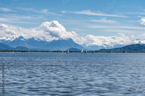 tranquil landscape in early...