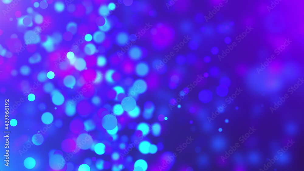 Shimmering stream rushing by curving 3D render line. Dusty burst energy in outer fantasy space flying along curved trajectory. Futuristic decoration in festive starlight design.
