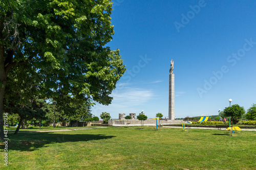 The Monument of Freedom in town of Vidin, Bulgaria