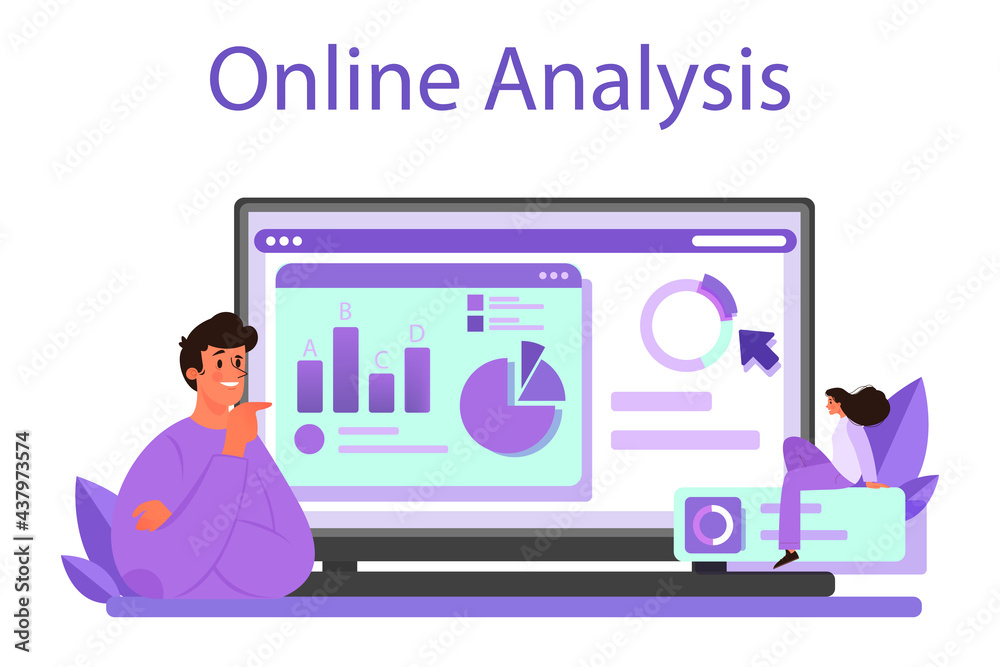 Competitor analysis online service or platform. Market research