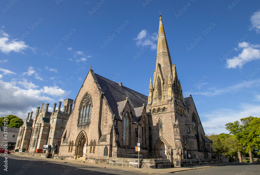 St Andrews Wallace Green Church in Berwick-upon-Tweed in Northumberland, UK