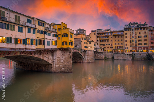 Ponte Vecchio in Florence , Italy photo