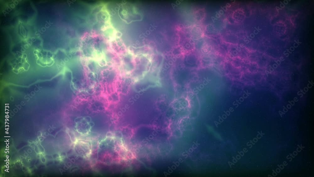 Space Flight Into A Star Field In Galaxy Clouds And Lightning Nebula Space Flight Into A Star Field In Galaxy Clouds And Lightning Nebula