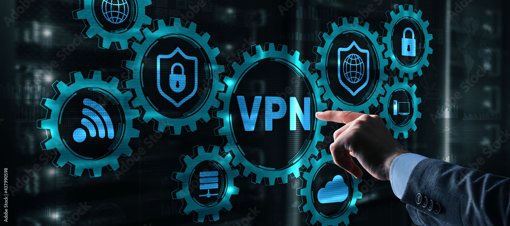 Virtual Private Network or Internet Security Concept Virtual Private Network or Internet Security Concept
