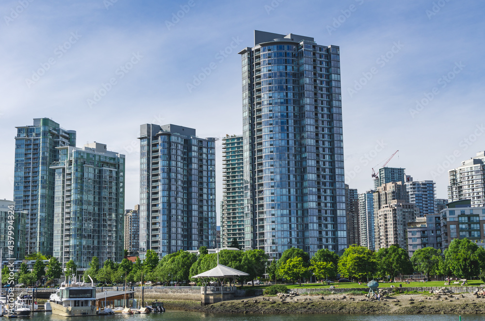 View of downtown Vancouver from Seawall View of downtown Vancouver from Seawall