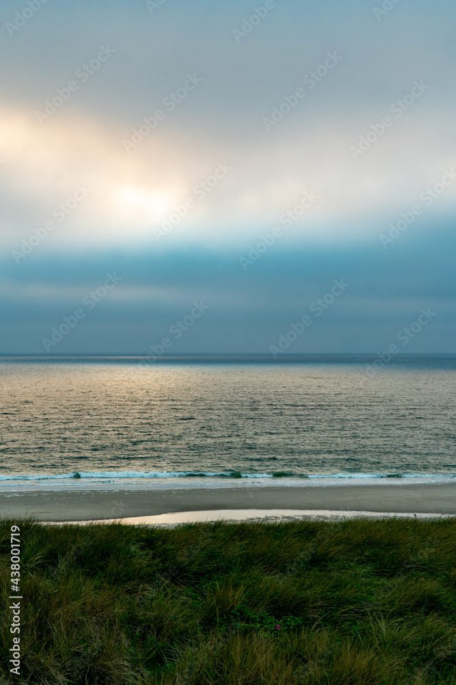 Nordsee, Meer, Strand, Sonnenuntergang, Abenddämmerung, Langzeitbelichtung, Sylt