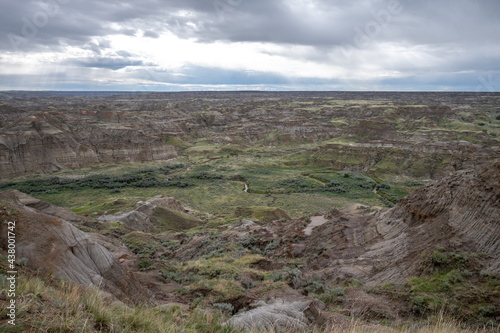 Dinosaur Provincial Park in Alberta  Canada  a UNESCO World Heritage Site