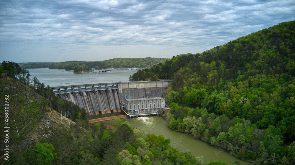 dam on the river