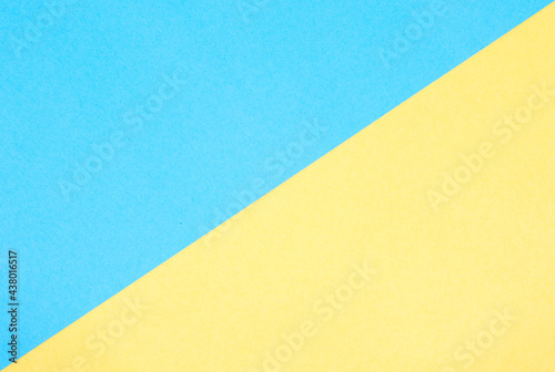 Yellow and blue background material