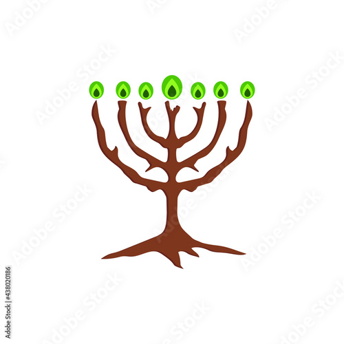 tree shape hanukah