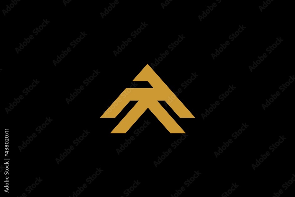 Letter AA logo design vector. AA monogram sign. Letter AA logo design vector. AA monogram sign.