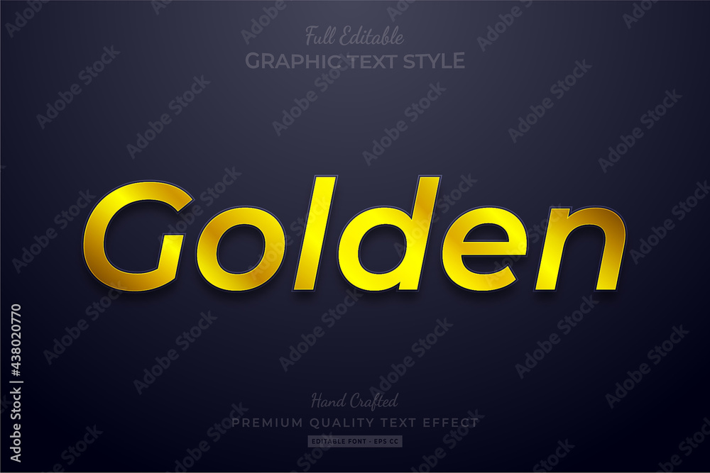 Golden Shine Editable Text Effect Font Style Golden Shine Editable Text Effect Font Style