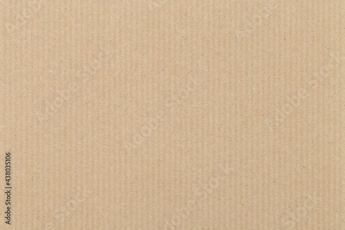 Brown corrugated cardboard texture background photo