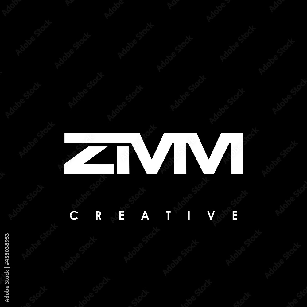 Fototapeta premium ZMM Letter Initial Logo Design Template Vector Illustration