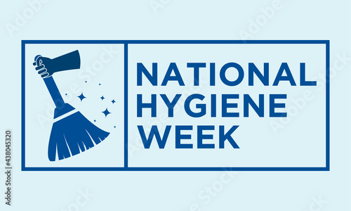 National Hygiene Week Awareness Concept Observed on Every July. Hygiene Week Template for background, Banner, Poster, Card Awareness Campaign.
