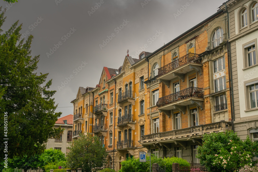 old houses in the old town