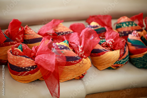 These are just few turbans made for a wedding. Communities with prominent turban-wearing traditions can be found in the Indian subcontinent.