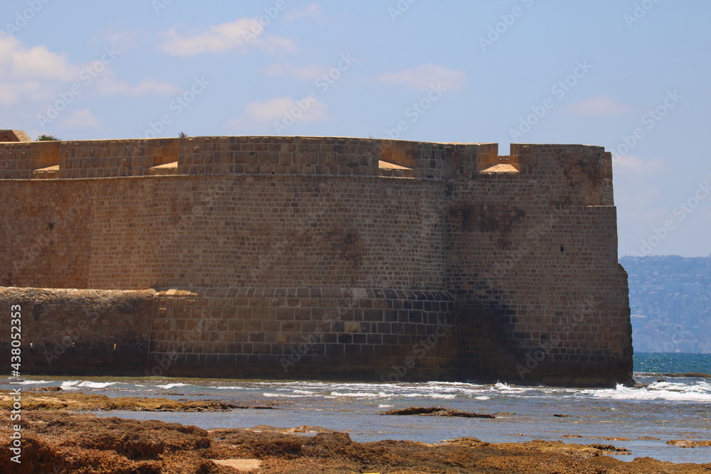 ancient fortress by the sea