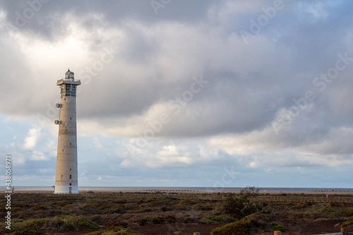 Leuchtturm am Strand von Fuerteventura © carolindr18