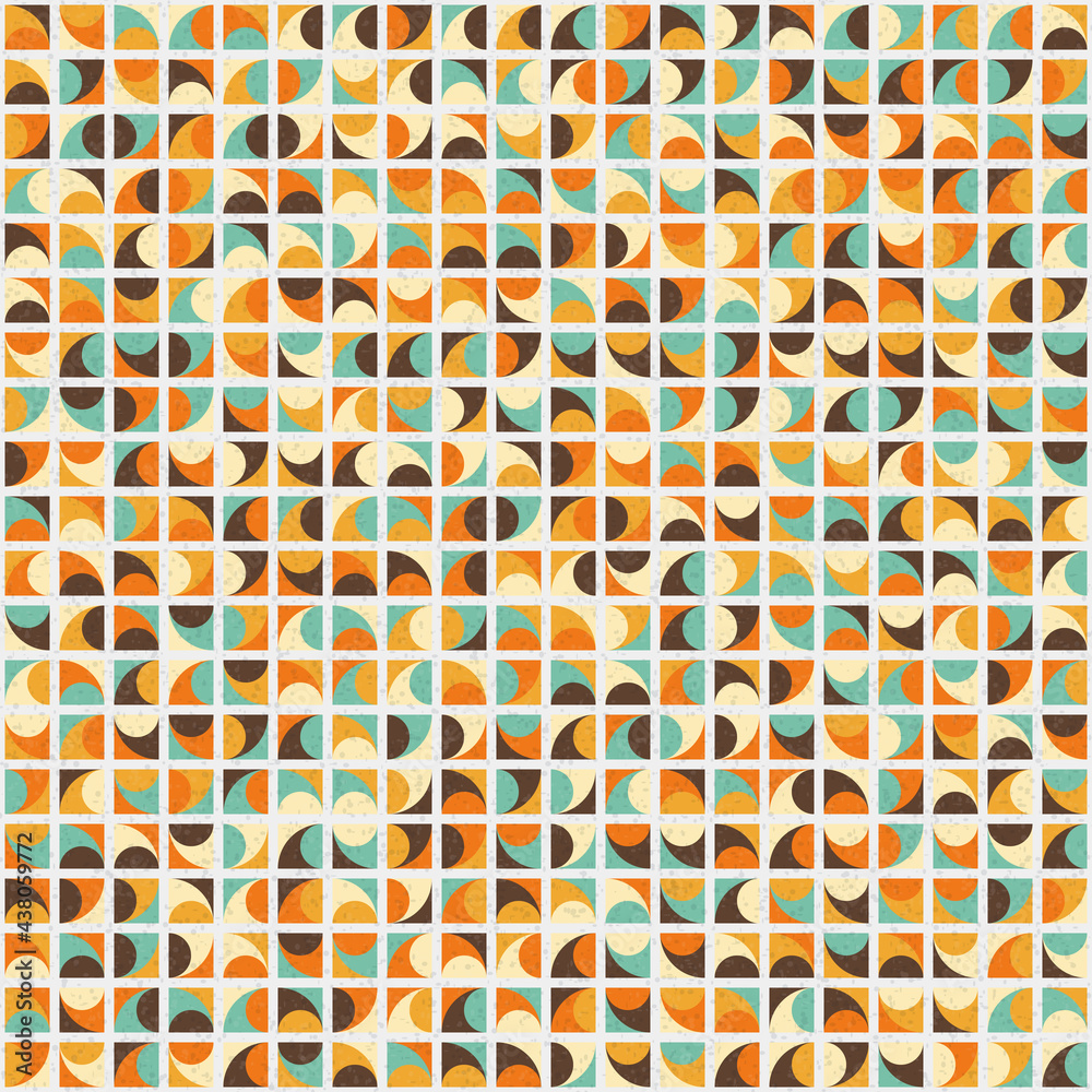 Abstract Geometric Pattern generative computational art illustration