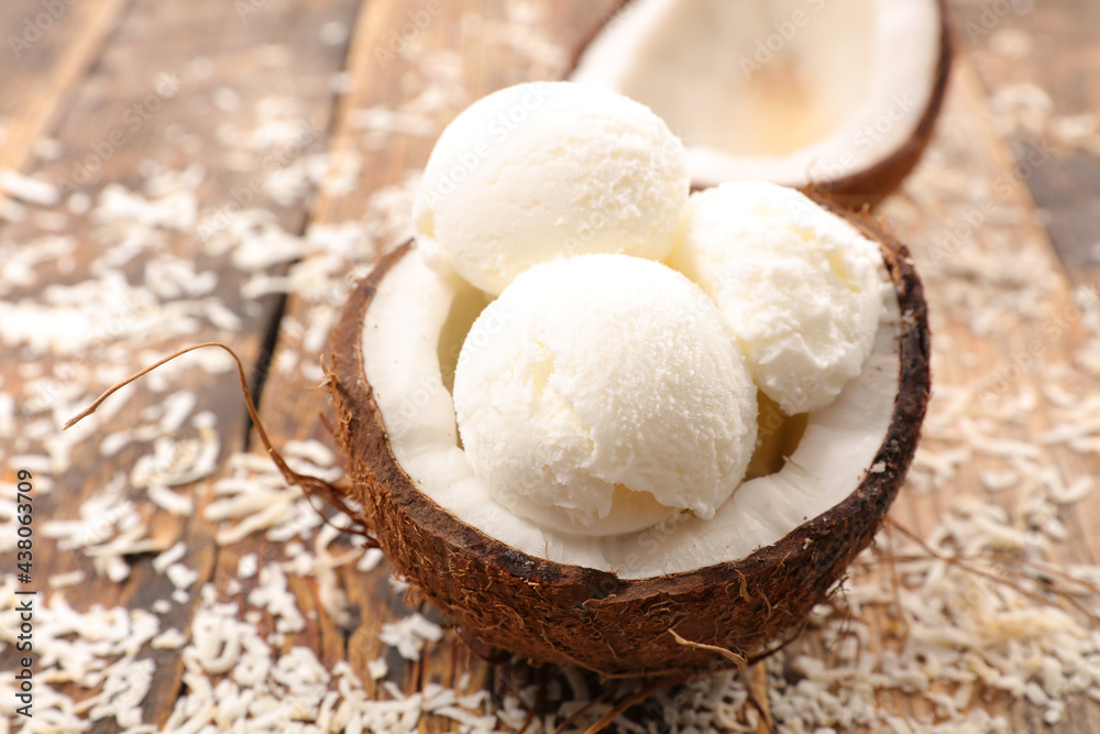 coconut ice cream coconut ice cream