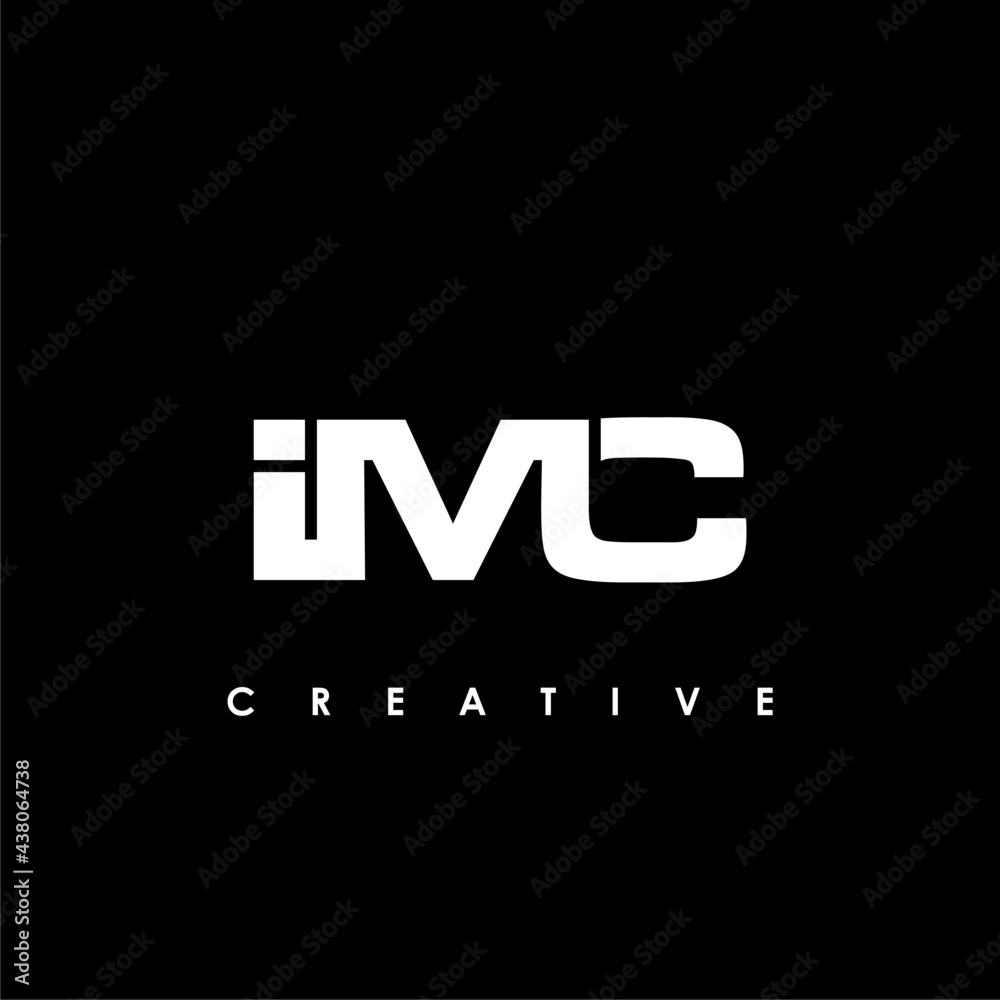 IMC Letter Initial Logo Design Template Vector Illustration