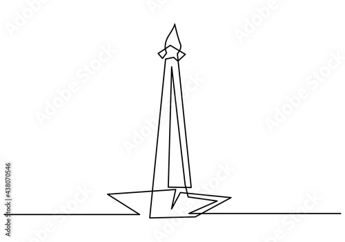 Continuous line of traditio...