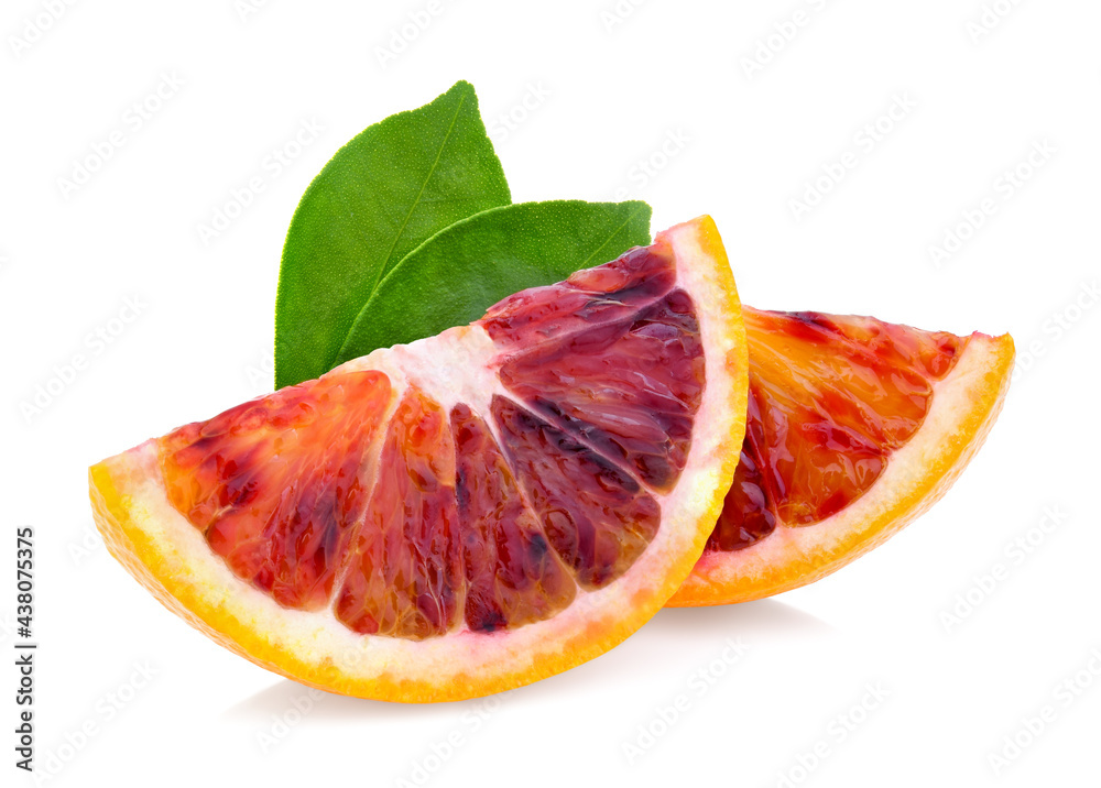 blood orange isolated on white background blood orange isolated on white background