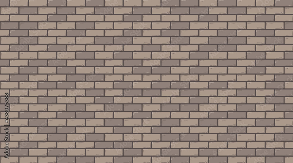 Naklejka premium アッシュカラーのレンガの壁
