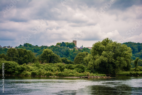 Hochmittelalterliche Höhenburg Burg Blankenstein in Hattingen an der Ruhr
