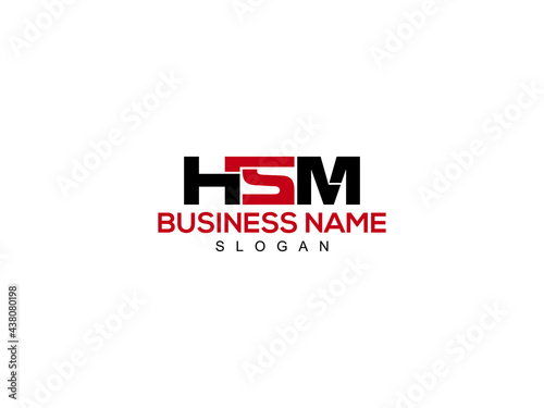 Letter HSM Logo Icon Design For Kind Of Use photo