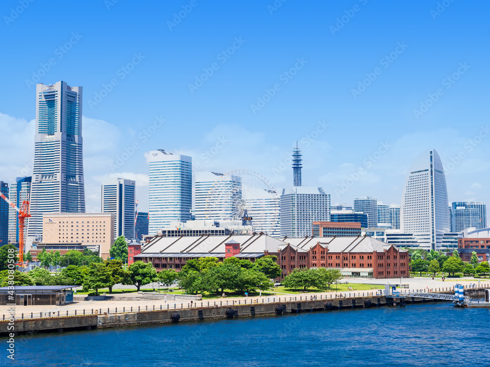 Naklejka premium 横浜ベイエリア