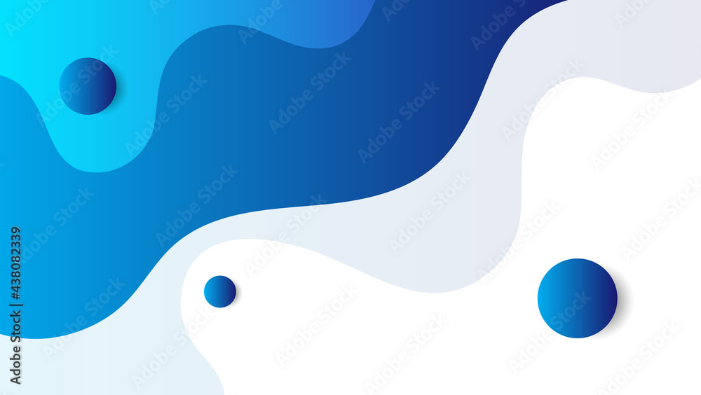 abstract blue fluid background. suitbale for precentation, banner, web, etc.