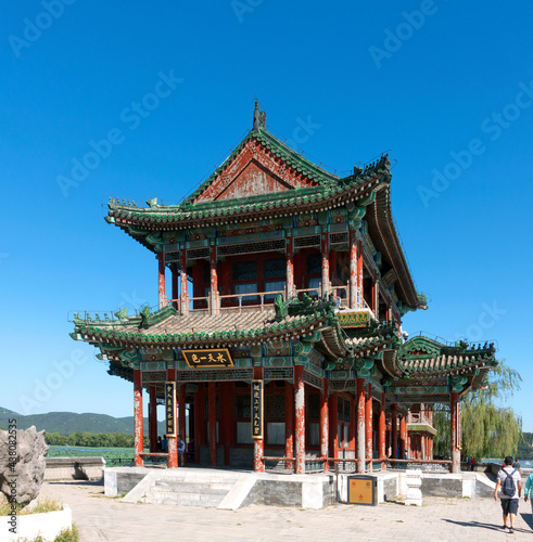 Chinese small building ancient architecture