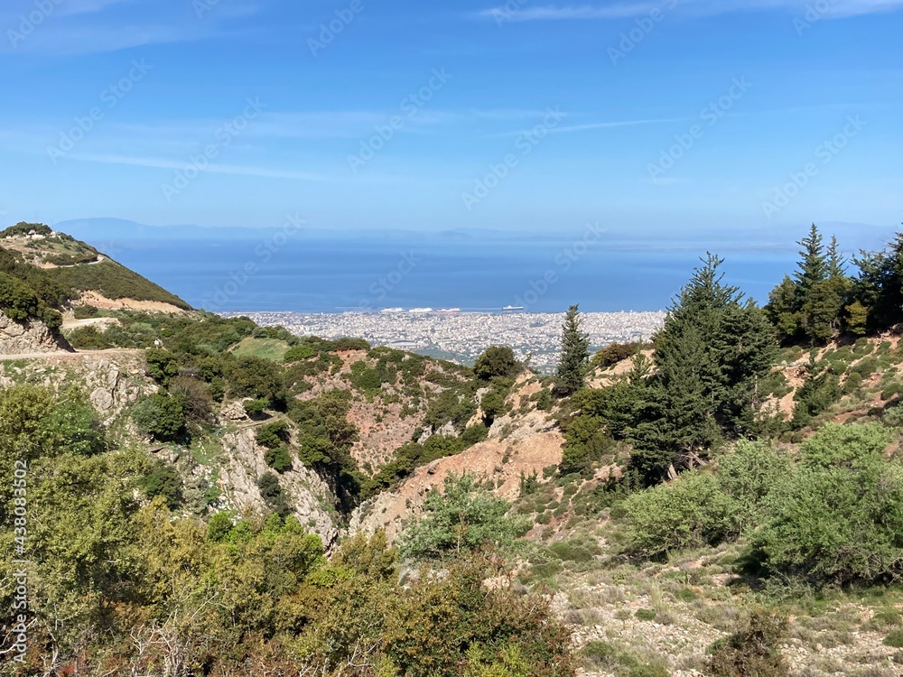 view on Patras, Griechenland, Peloponnes
