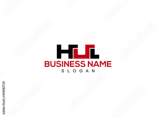 Letter HUL Logo Icon Design For Kind Of Use