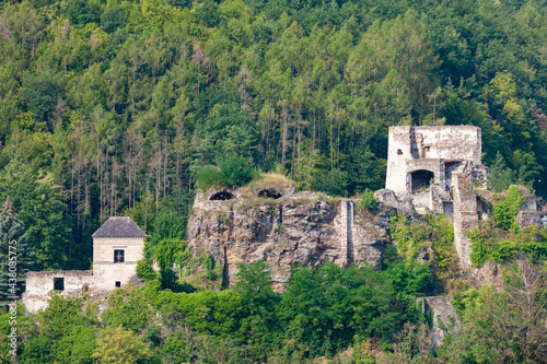 Rehberg ruin near Krems, Austria photo