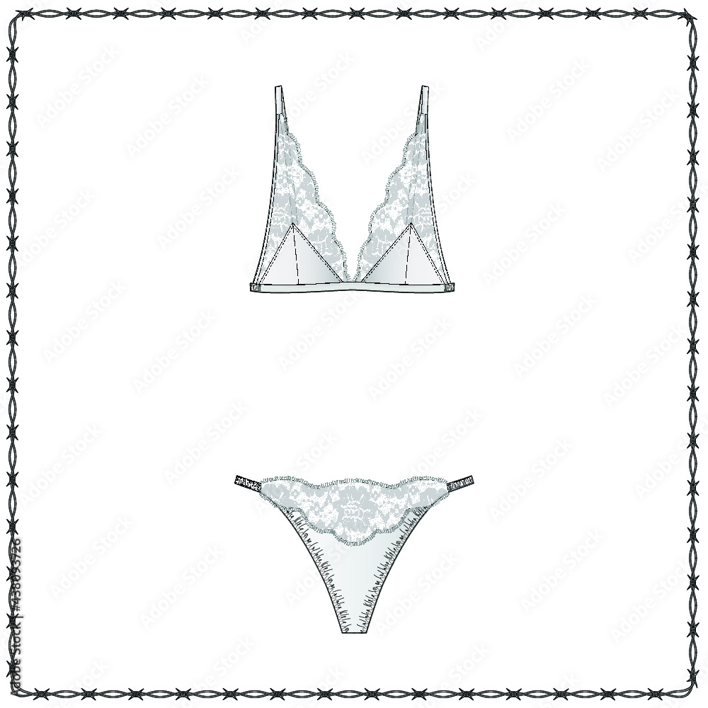 women's lingerie editable fashion flat sketch for creating new designs mockup women's lingerie editable fashion flat sketch for creating new designs mockup