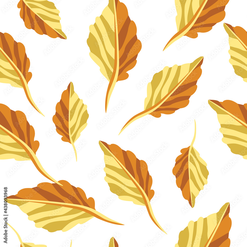 Leaves Seamless Pattern. Leaves Seamless Pattern.