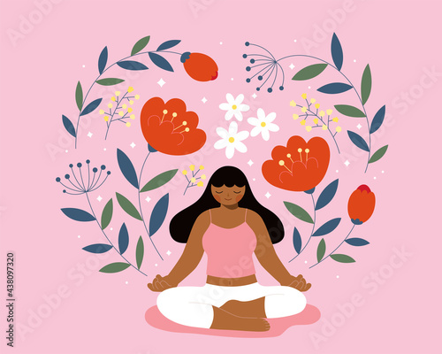 Mindfulness or meditation concept