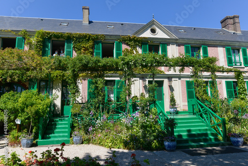 Fotografie Maison, Les jardins de Claude Monet, Giverny, Eure, 27, Normandie