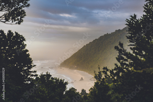 Scotts Beach on Heaphy Track, Kahurangi National Park, New Zealand