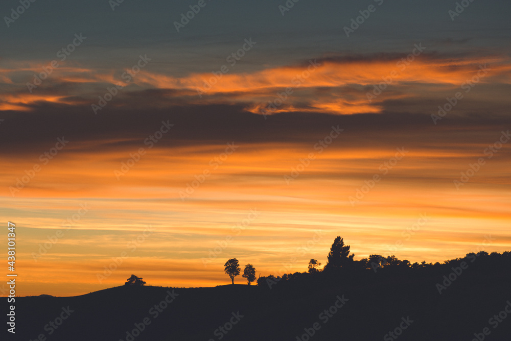 The Morning Glow in Dovedale, New Zealand