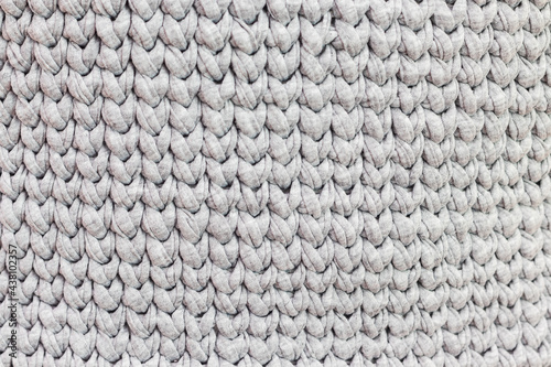 Wallpaper Mural Texture. Knitted grey knots. Torontodigital.ca