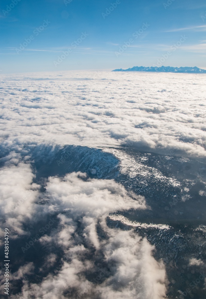 Tatry z samolotu (Tatra Mountains from the plane)